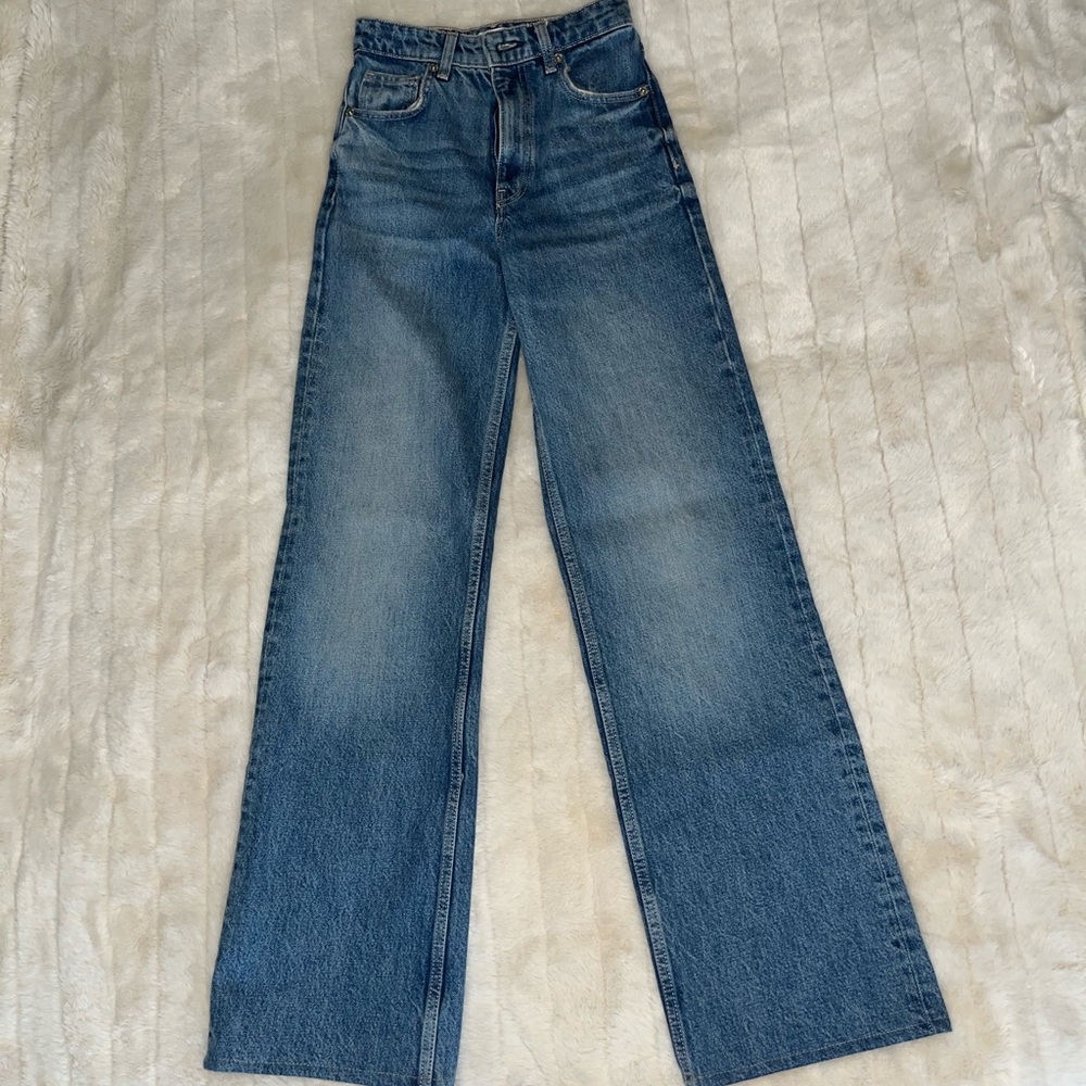 Zara wide leg jeans
